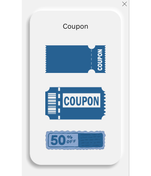 Coupon Widget on AVidget.com